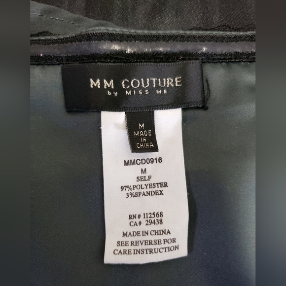 MM Couture Strapless Cocktail/Prom Dress sz M - Picture 4 of 9